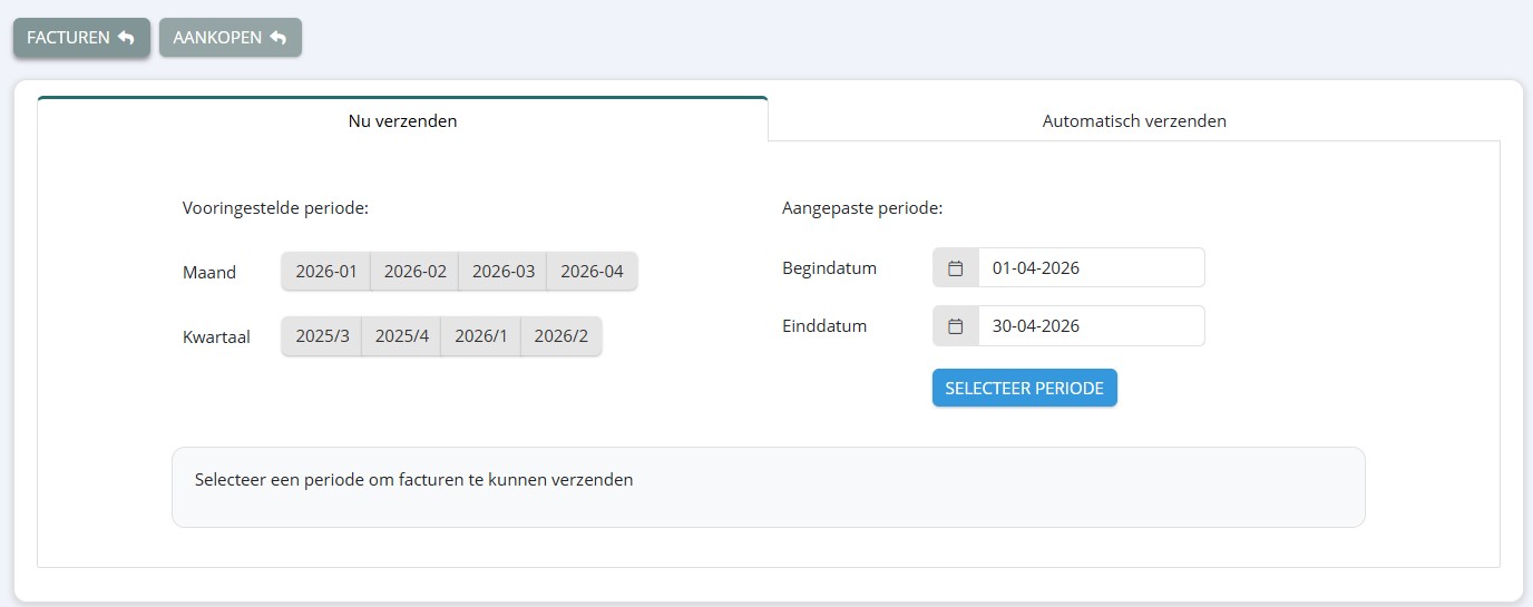 Verzend naar boekhouder